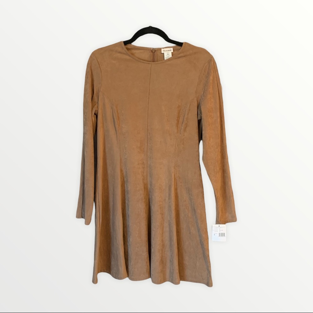 Arianne Faux Suede Dress